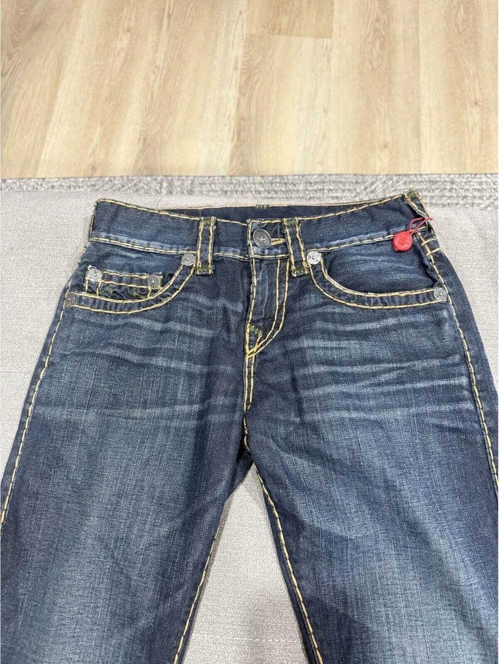 True Religion Jeans Geno Relaxed Slim Men’s 30x34 Blue Denim